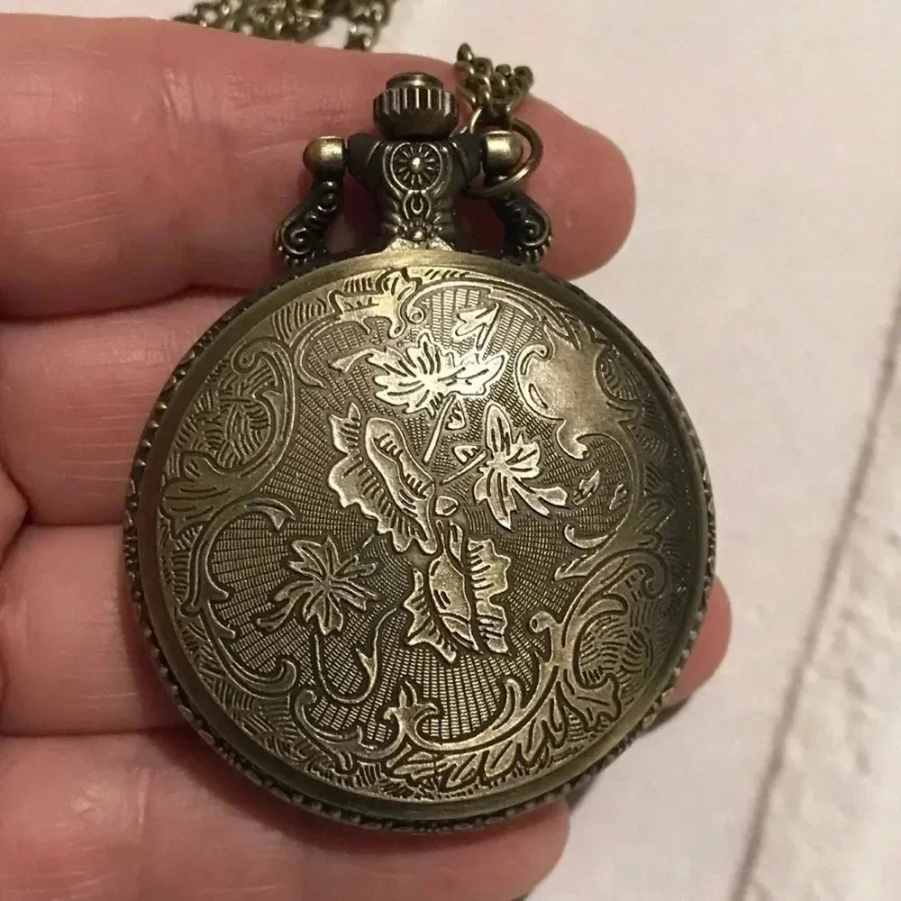 𝅺locomotive‎ Train Pocket Watch. New